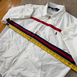 Vintage Polo Ralph Lauren Stripe Harrington Jacket Large (1990s)
