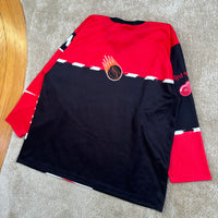 Vintage Detroit Redwings Nike NHL Street Hockey Jersey XXL (1990s)