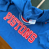 Vintage Detroit Pistons Crewneck Sweatshirt X-Large (1980s)