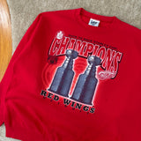 Vintage Detroit Red Wings “Back to Back” Crewneck Sweatshirt XXL (1998)