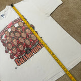 Vintage Detroit Redwings “Caricature” Stanley Cup T-Shirt XXL (1997)
