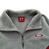Y2K Oakley Fleece Zip Up Jacket Medium (2000s)