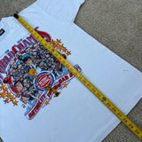 Vintage Detroit Pistons “Caricature” Champs T-Shirt X-Large (1989)