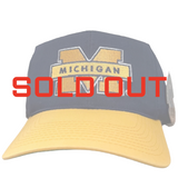 Vintage UofM “Block M” Snapback Hat (1990s)