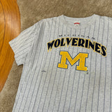 Vintage UofM Pinstriped T-Shirt X-Large (1990s)