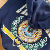 Vintage UoM Crest Crewneck Sweatshirt X-Large (1990s)