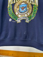 1980s Crest University Of Michigan Raglan Crewneck