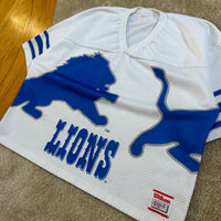 Vintage Detroit Lions “Big Logo” Wilson Jersey XXL (1990s)