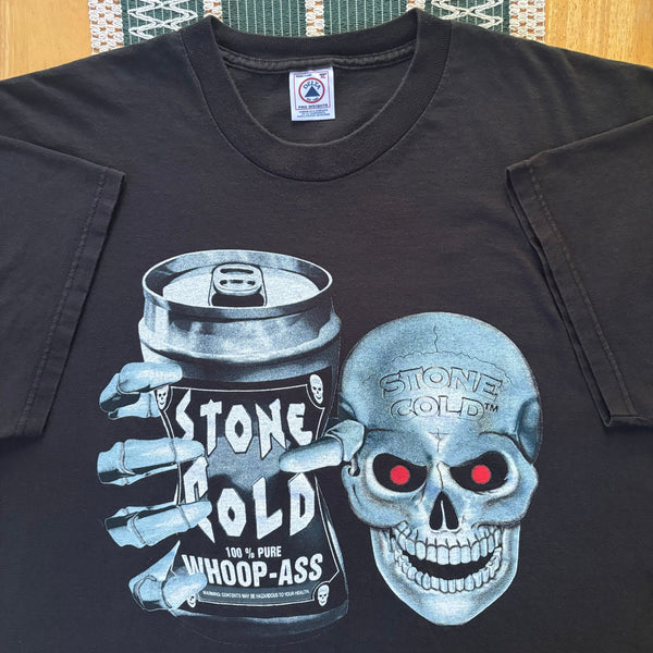 Vintage Stone Cold Steve Austin WWF “Whoop Ass” T-Shirt X-Large (1998)