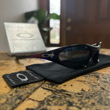 Vintage Oakley Minute 1.0 Crystal Blue/Ice Sunglasses (1998)