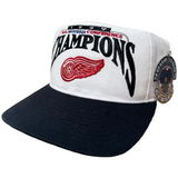 Vintage Detroit Red Wings Starter “Champions” Snapback Hat (1997)