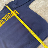 Vintage UofM Michigan Spell-out Crewneck X-Large (1990s)