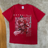Vintage Detroit Redwings “Yzerman” T-Shirt Medium (1990s)