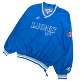 Vintage Detroit Lions Logo Athletic Pullover X-Large (1990s)
