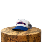 Vintage Detroit Pistons Sports Specialties Script Snapback Hat (1990s)