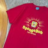 Y2K SpongeBob “Squarebriefs” T-Shirt Large (2001)