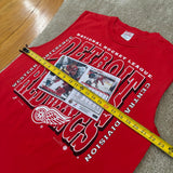 Vintage Detroit Red Wing “Yzerman Card” Sleeveless T-Shirt Large (1996)