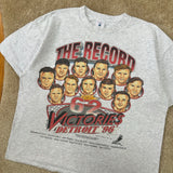 Vintage Detroit Redwings “62 Victories” T-shirt X-Large (1996)