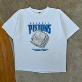 Y2K Detroit Pistons “World Champs Ring” T-Shirt XXL (2004)
