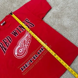 Vintage Detroit Red Wings “NHL” T-Shirt X-Large (1990s)