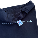 Vintage “Music is life” Text T-Shirt X-Large (1990s)