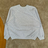 Vintage MSU Gruff Sparty Raglan Crewneck Sweatshirt Large (1990s)