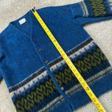 Vintage Sears Mohair Cardigan Sweater Medium (1960s)
