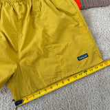 Vintage Patagonia Yellow Baggies Shorts X-Large (1999)