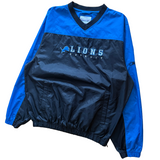 Y2K Detroit Lions Reebok Windbreaker Pullover Medium (2000s)