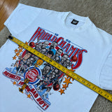 Vintage Detroit Pistons “Caricature” Champs T-Shirt X-Large (1989)