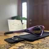 Vintage Oakley Minute 1.0 Electric Violet/Black Sunglasses (1999)