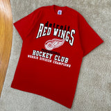 Vintage Detroit Redwings “Norris Champs” T-Shirt Large (1980s)
