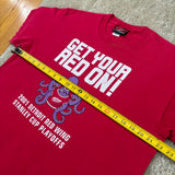 Y2K Detroit Red Wings “Playoffs” T-Shirt Large (2001)
