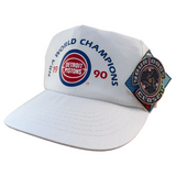 Vintage Detroit Pistons “NBA Champions” Snapback Hat (1990)