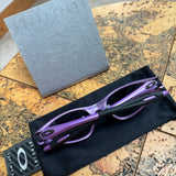 Vintage Oakley Minute 1.0 Electric Violet/Black Sunglasses (1999)
