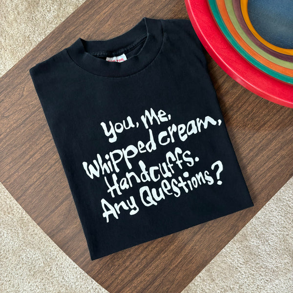 Vintage Funny Statement T-Shirt Large (1990s)