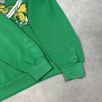 1989 MSU “Warrior Sparty” Raglan Crewneck Sweatshirt XL
