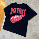Vintage Detroit Redwings “Big Logo” T-Shirt X-Large (1991)