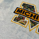 Vintage UofM “Paisley” Shirt Large (1990s)
