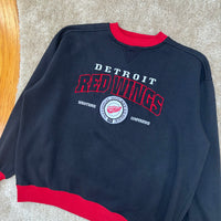 Vintage Detroit Redwings Crewneck Sweatshirt Large (1990s)