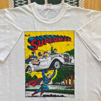 Vintage Superman #19 Comic Book T-Shirt Medium (1980s)