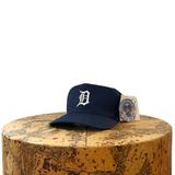 Vintage Detroit Tigers “Old English D” Snapback Hat (1990s)