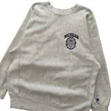 Vintage UofM Champion Reverse Weave Sweatshirt (1990s)