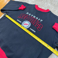 Vintage Detroit Redwings Crewneck Sweatshirt Large (1990s)