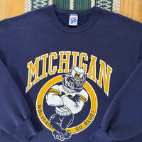 Vintage UofM “Sailor” Crewneck Sweatshirt Large (1990s)
