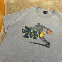 Vintage UofM Basketball And1 T-Shirt X-Large