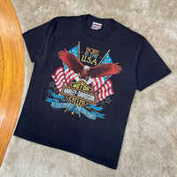 Vintage Harley Davidson Motorcycles T-Shirt XL (1989)