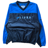 Y2K Detroit Lions Reebok Windbreaker Pullover Medium (2000s)
