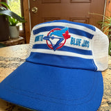 Vintage Toronto Blue Jays Mesh Trucker Snapback Hat (1980s)