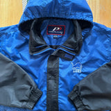Vintage Detroit Lions Pro Player Windbreaker Jacket Large (1990s)